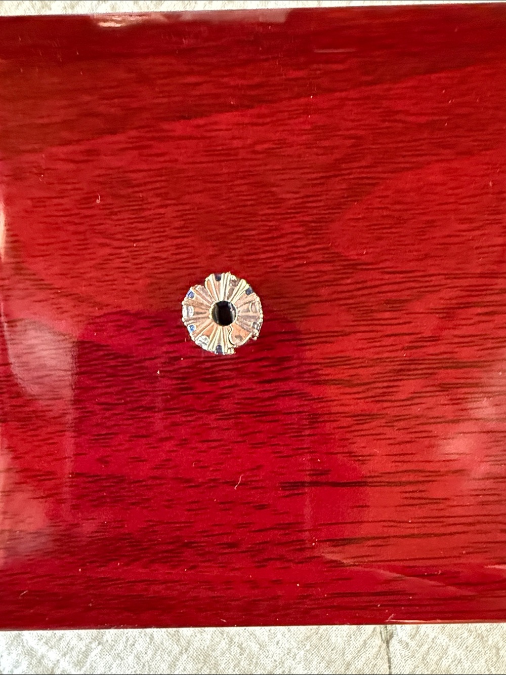Pandora Silver Sunburst Spacer Charm